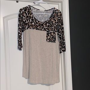 Leopard Print Tunic